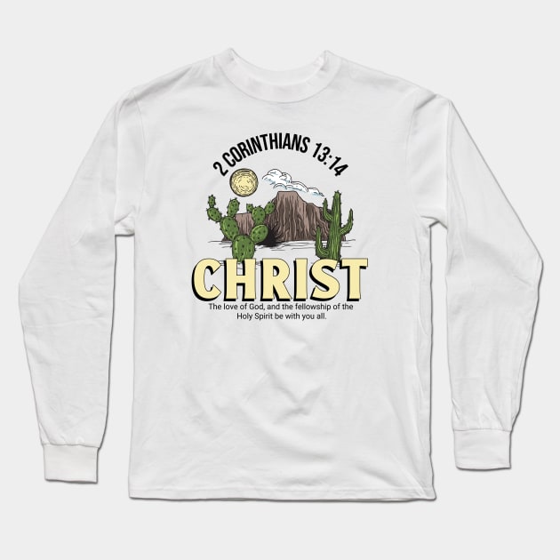 Bible Verse Nature Lover Long Sleeve T-Shirt by Tip Top Tee's